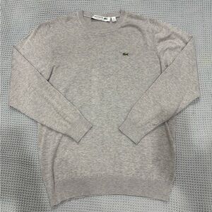 Lacoste v neck sweater size XL